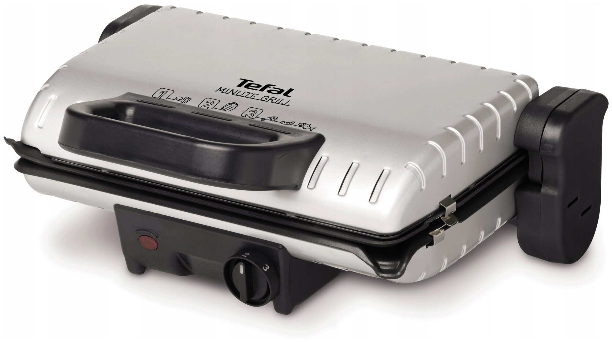 Гриль Tefal Minute Grill GC205012, черный/металлик