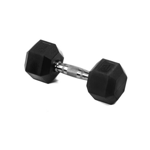 Гантель гексагональная обрезиненная Lite Weights 3185LW, 9кг гантель гексагональная обрезиненная zso 9кг