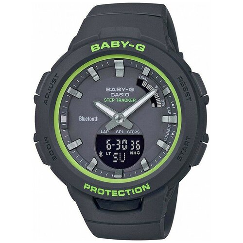 фото Японские наручные часы casio bsa-b100sc-1aer