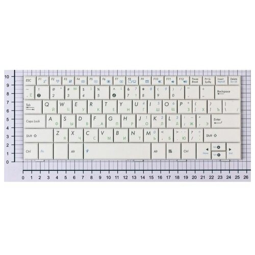 Клавиатура для ноутбука Asus EEE PC 1005HA 1008HA 1001HA белая клавиатура для asus eee 1001px 1001pxd 1008p 1005ha 1005pe 09a33su 5282 mp 09a33su 5283