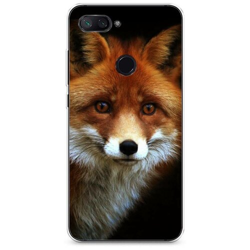 фото Силиконовый чехол "зимняя лиса" на xiaomi mi 8 lite (youth edition) / сяоми ми 8 лайт (юс эдишн) case place