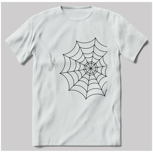 фото Футболка с принтом паутина brut-shop
