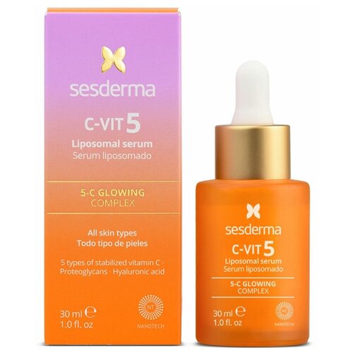 Sesderma C-VIT 5 Липосомальная сыворотка с комплексом витамина С (5 форм), 30 мл