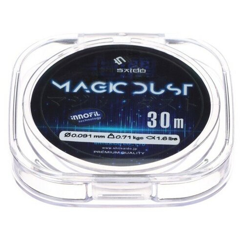 фото Леска shii saido magic dust, l-30 м, d-0.091 мм, test-0.71 кг, хамелеон no name