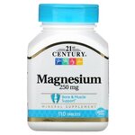 Отдельные минералы 21st Century Magnesium 250 mg (110 таблеток) - изображение
