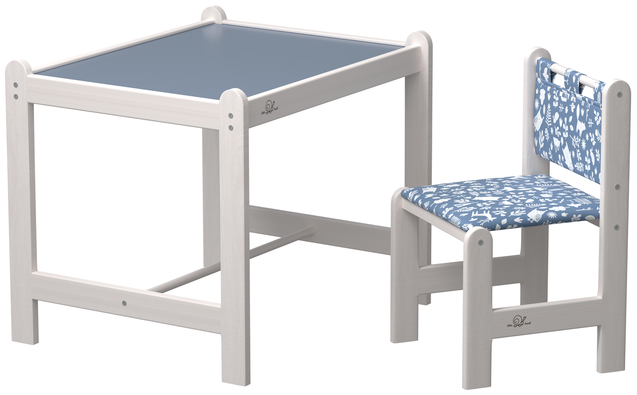 Набор детской мебели стол + стул Hobby 2 blue