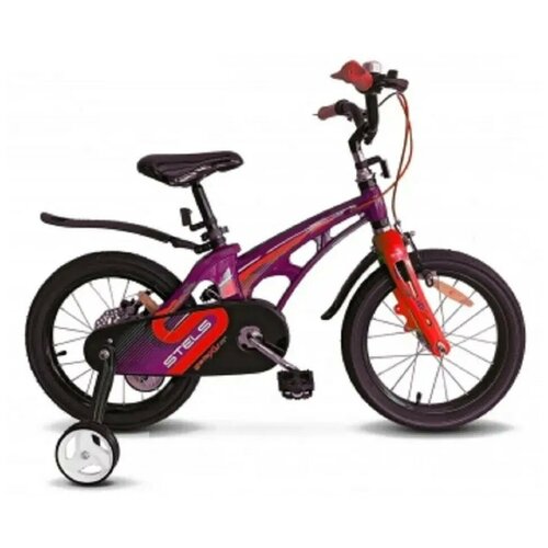 Велосипед Stels Galaxy 16 V010 фиолетовыйкрасный 2021 929000₽