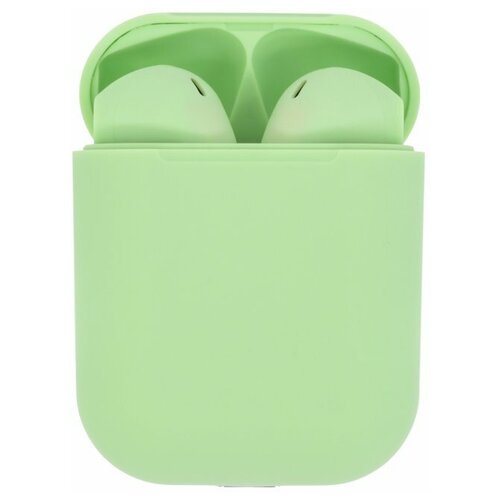 Наушники беспроводные TWS inPods 12 Macaron 50 с боксом для зарядки Bluetooth зеленый 69000₽