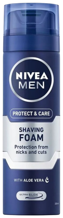 Пена Nivea Men (Нивея мен) для бритья увлажняющая Защита и уход 200 мл ОАО Арнест - фото №7