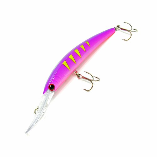 Воблер Ribalube Crystal Minnow 130мм/20гр/5-6,0м/#009 Воблер для троллинга/Приманка на щуку окунь судак/Приманка для спиннинга