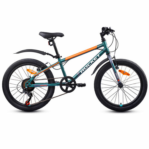 Велосипед 20 Rocket Crux 10 цвет зеленый размер 11 1471700₽