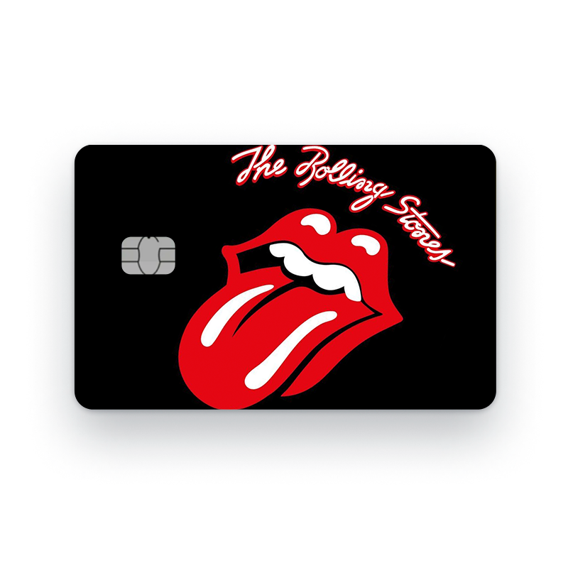 Наклейка для банковской карты ScreenTech с принтом Музыка, The Rolling Stones