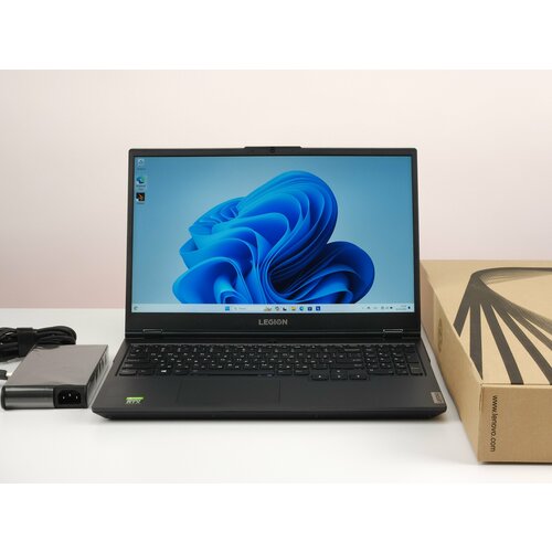 156 Ноутбук Lenovo Legion 5 15ARH05H AMD Ryzen 5 4600H RTX 2060 6GB 16GB RAM SSD 512GB FHD IPS 144Hz Win 11 Home чёрный 7359300₽