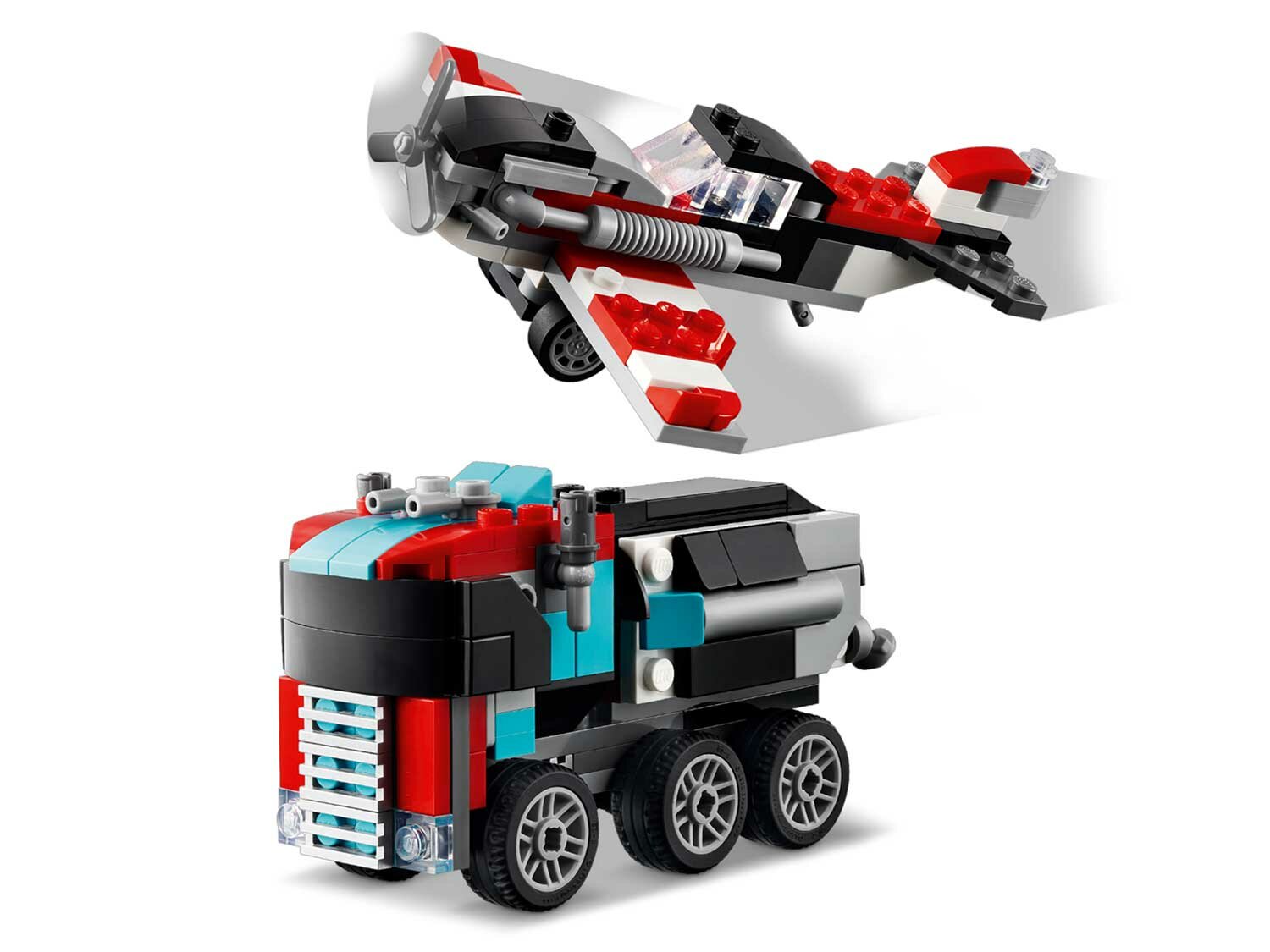 Конструктор Lego ® Creator 31146 Грузовик-платформа с вертолетом