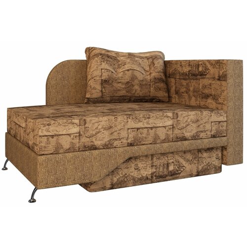 Диван-кушетка Весна правый велюр 70см