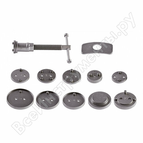 NEO Tools Комплект приспособлений для обслуживания тoрмoзных цилиндров 12 шт 11-123 5184₽