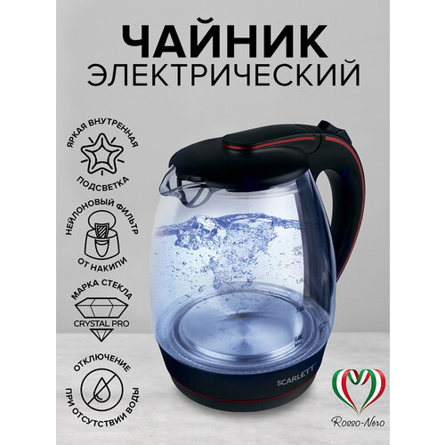 Чайник Scarlett SC-EK27G71 черный 195000₽