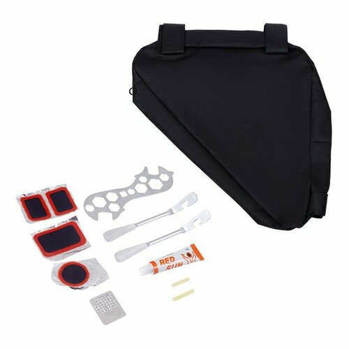 Набор для велосипеда 2 в 1: ремонтный набор, сумка 20 х 20 х 27 см 9867415