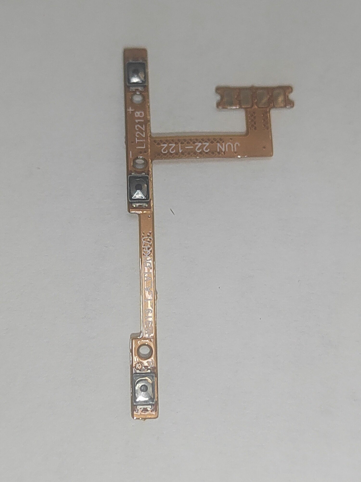 Шлейф кнопок громкости и включения для tecno camon 19 neo