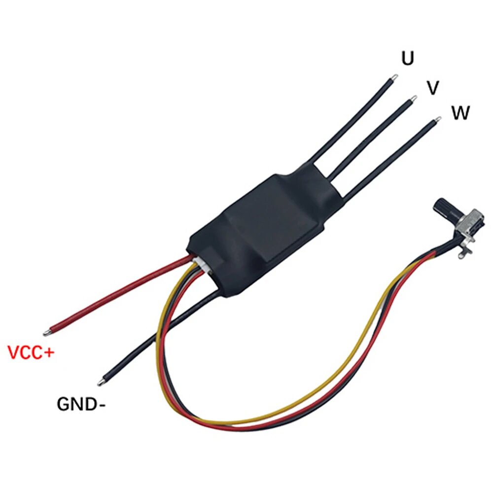 Регулятор скорости двигателя DC7-24V BLDC 300Вт