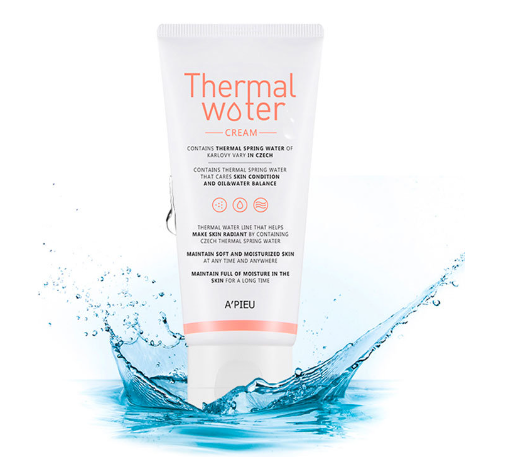 Картинки Крем для лица увлажняющий с термальной водой A’Pieu Thermal Water Cream 80ml