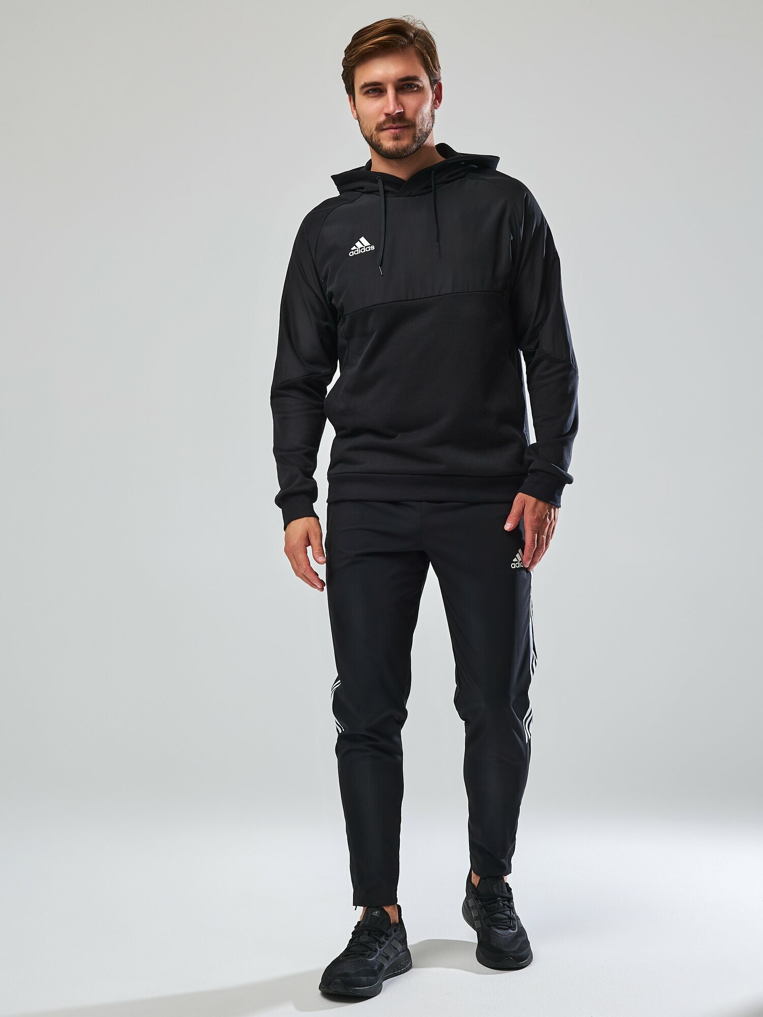 Худи adidas Condivo 22, размер 52-54, , черный — фото 1