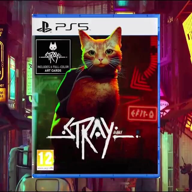 Игра Stray , для Ps5 , лицензионный диск. Русская версия. — фото 1