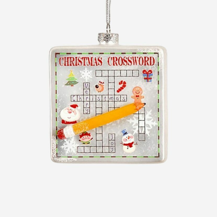 Crossword Набор ёлочных игрушек 2 шт. — фото 1