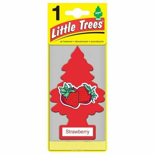 Освежитель Car-Freshner Елочка Клубника CAR-FRESHNER u1p10312russ