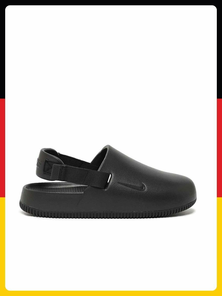 Сабо NIKE, размер 38 EU/7 UK, черный