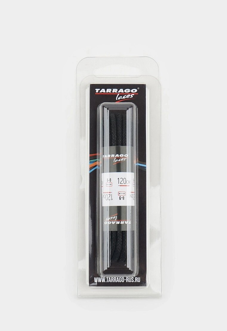 Шнурки для обуви Tarrago, черный