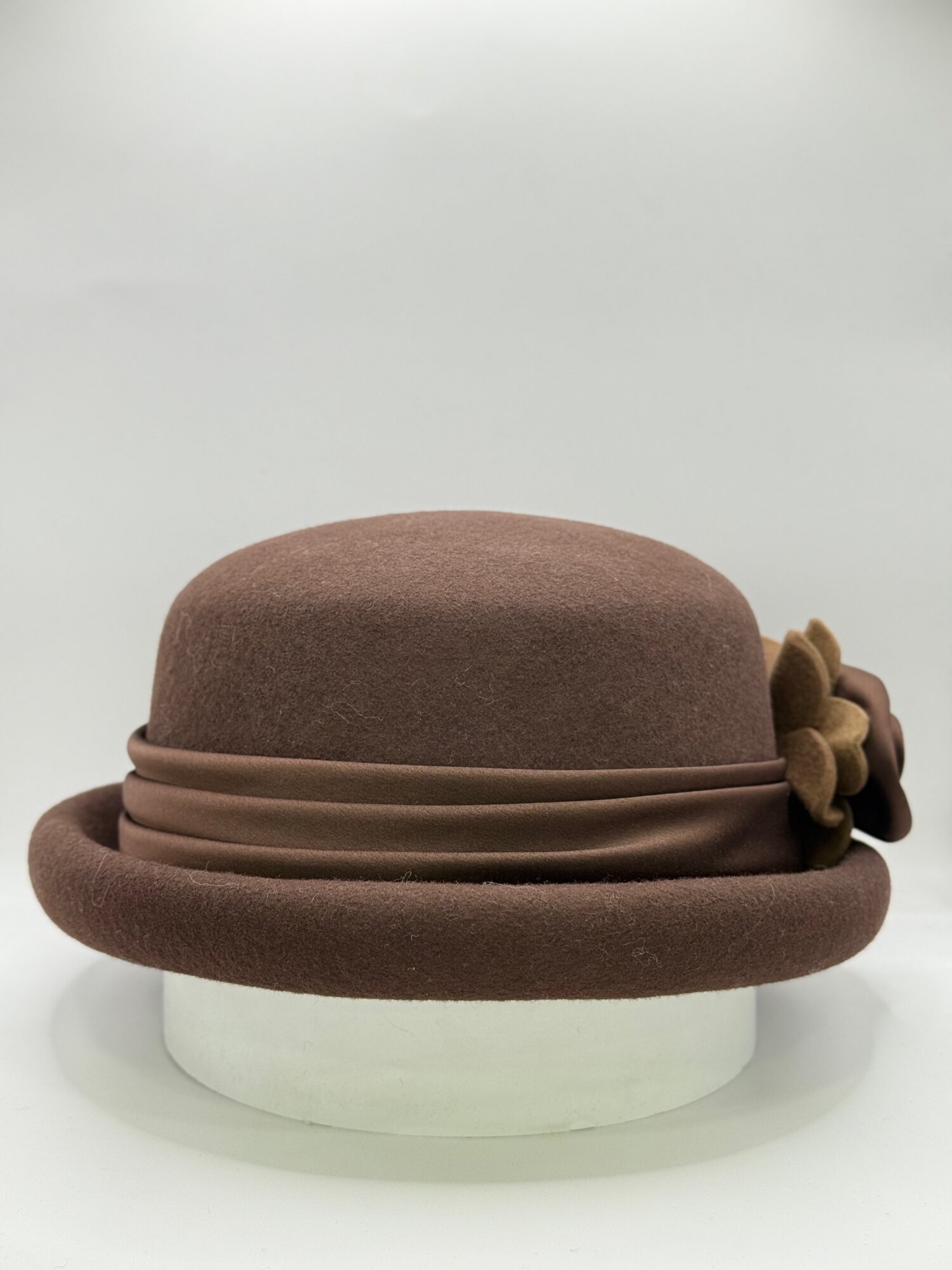 Кепка  шляпа для девочек и женщин, размер 58 ( универсальный ), коричневый — фото 1