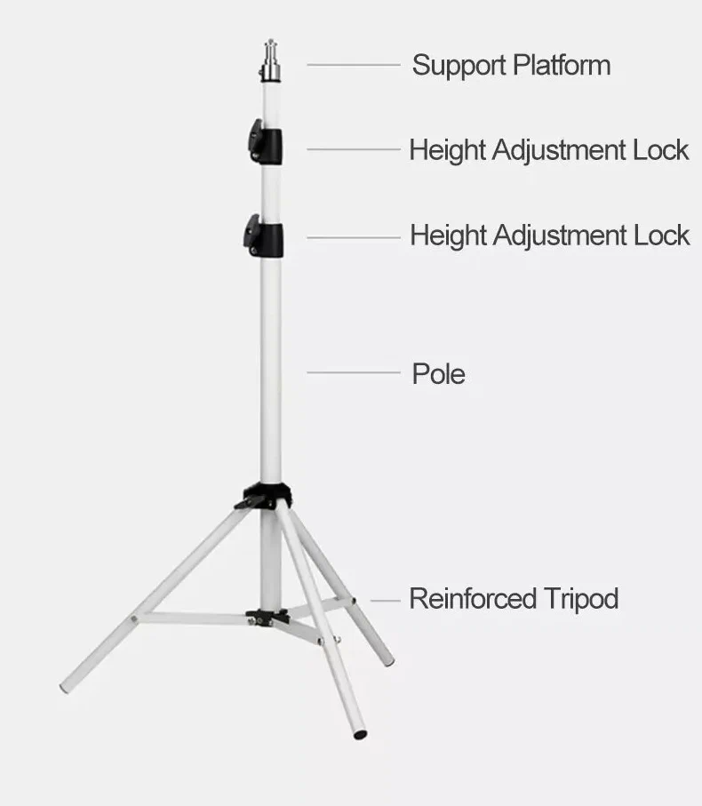 Подставка напольная Wanbo для проекторов Floor Stand (подходит для моделей T2, T6, X1 и других, белый)