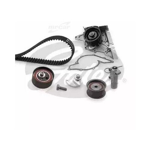 фото Gates kp25493xs1 ремень грм зубчатый с водяным насосом и роликами, комплект