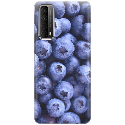 фото Силиконовый чехол на huawei p smart (2021) / хуавей п смарт (2021) с принтом "ягодки" gosso