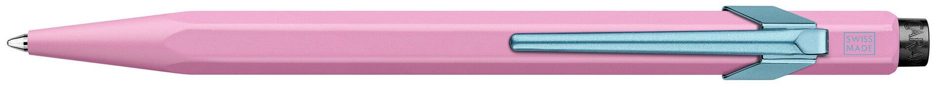 Ручка шариковая Carandache Office 849 Claim your style 2 (849.536) Hibiscus Pink, M, синие чернила