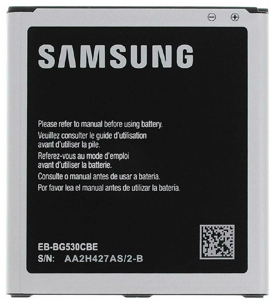 Аккумулятор EB-BG530CBE для Samsung G530, G531, G532, J500, J320 аккумуляторная батарея/батарейка/АКБ 2600 mAh