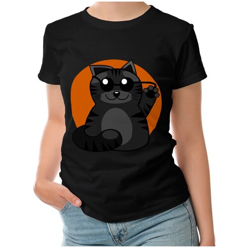 фото Футболка roly, размер s, черный