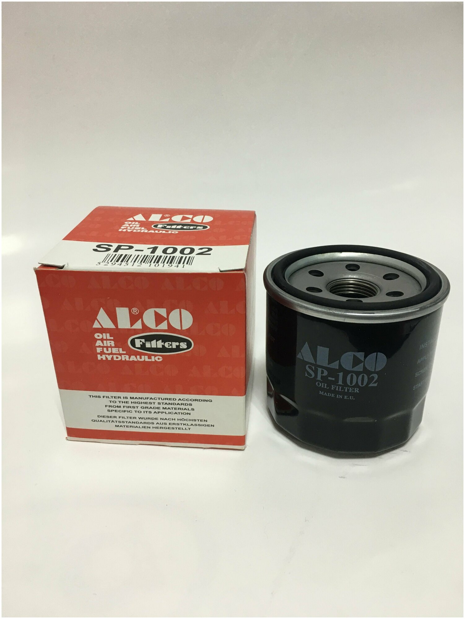 Фильтр масляный ALCO OIL Filters SP-1002 для LADA с двигателем H4M