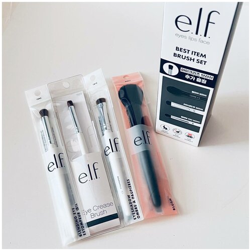 E.L.F. прекрасный набор кистей (4шт) Best Item brush set для безупречного макияжа