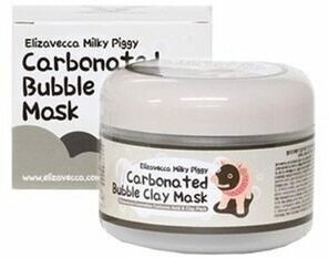 [Elizavecca] Маска д/лица очищающая пузырьковая с глиной Сarbonate Bubble Clay Mask 100 г