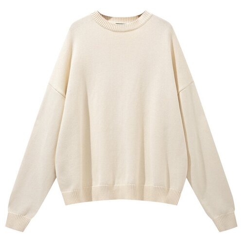 Свитшот MOSH, размер M, белый, бежевый