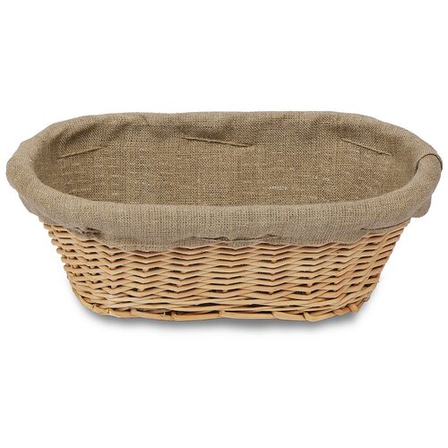 Овальная корзина для расстойки теста, до 500 гр, Подовый