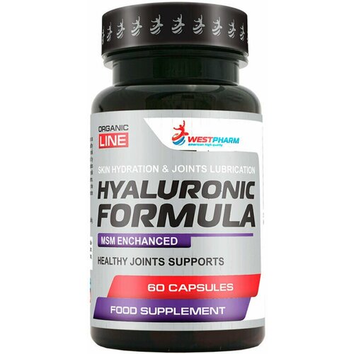 WestPharm Hyaluronic Formula 500 мг. (60капс.) westpharm agmatine 500 мг 90 капс westpharm