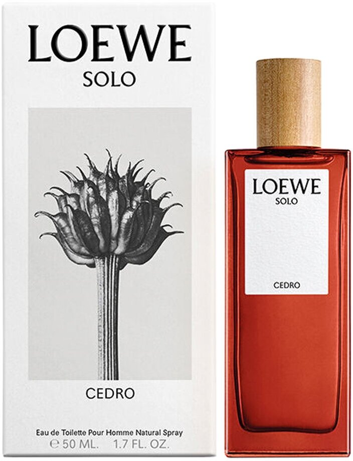 Loewe, Solo Loewe Cedro, 50 мл, туалетная вода мужская