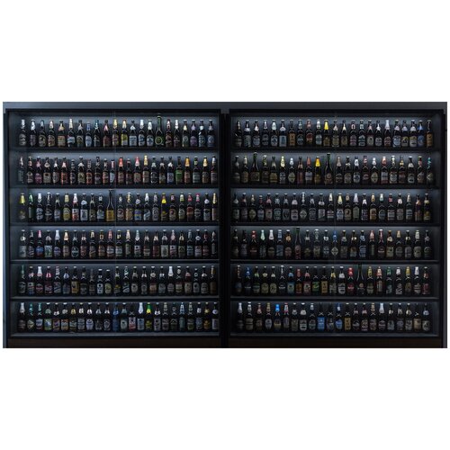 Фотообои Уютная стена Разнообразие пива 490х270 см Виниловые Бесшовные единым полотном 17200₽