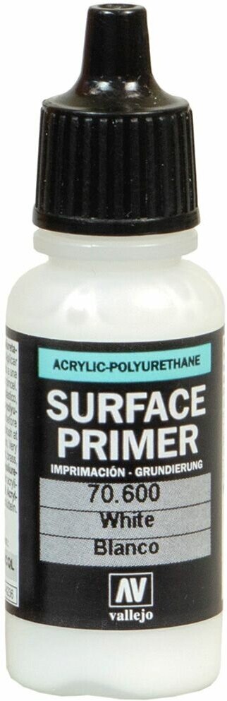 Аксессуар для Warhammer Vallejo Грунт Surface Primer: White 70.600