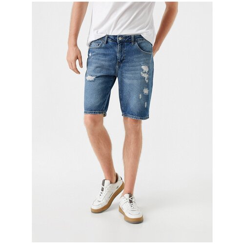 фото Шорты koton men, 1yam45147ld, цвет: indigo, размер: 31