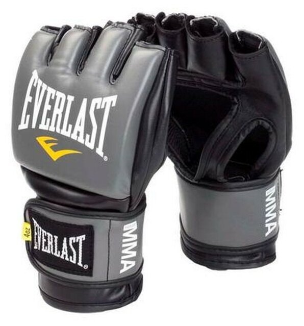 Перчатки тренировочные Everlast Pro Style Grappling LXL серые