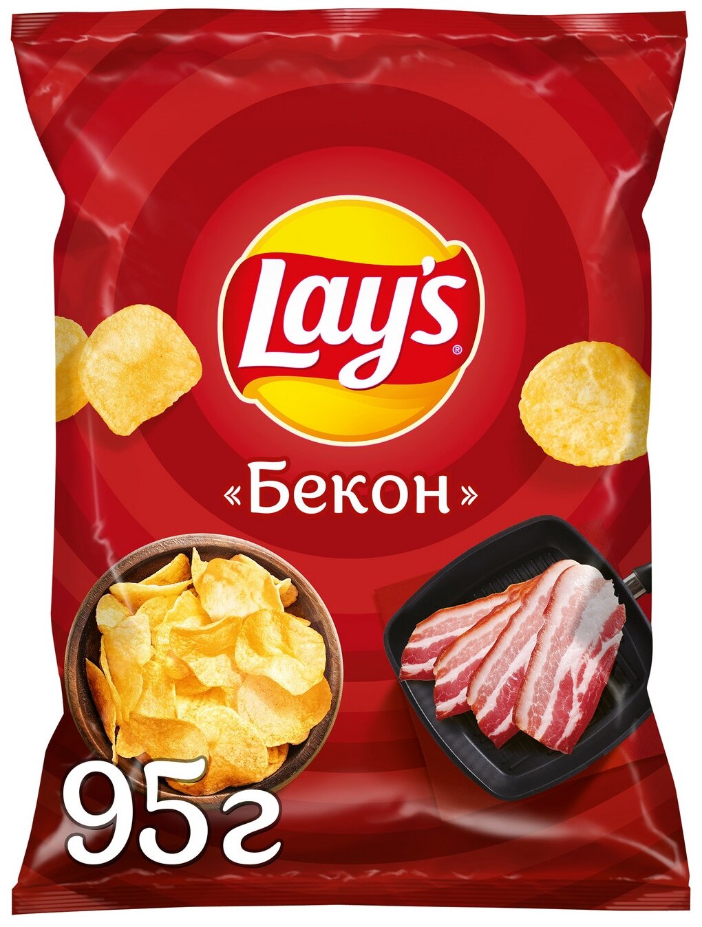 LAY's Бекон (Дисплей) 95г